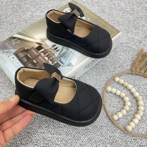 کفش پاپیون نگینی دخترانه